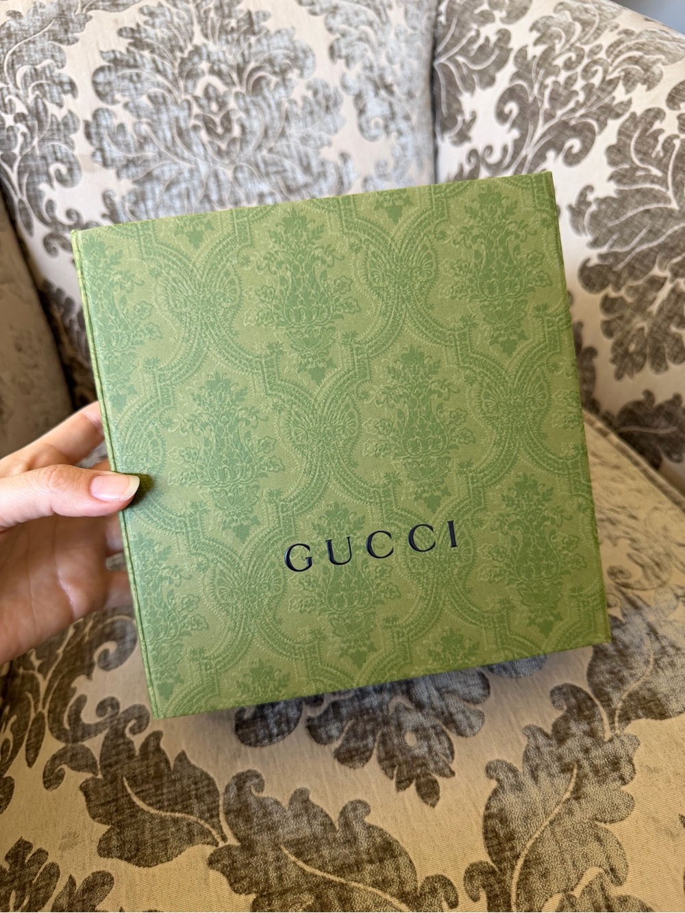 Gucci Light Green Patterned Box